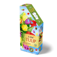 I Am Tulip 350 Piece Floral Shaped Jigsaw Puzzle Madd Capp