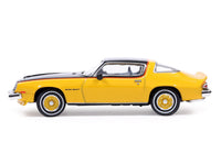 1976 Chevrolet Camaro Rally Sport Black and Yellow with Red Stripes 1/64 Diecast Model Car by IXO Models