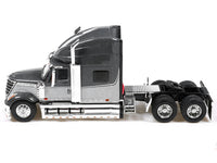 2010 International Lonestar Truck Tractor Gray and Light Gray Two-Tone 1/64 Diecast Model by IXO Models