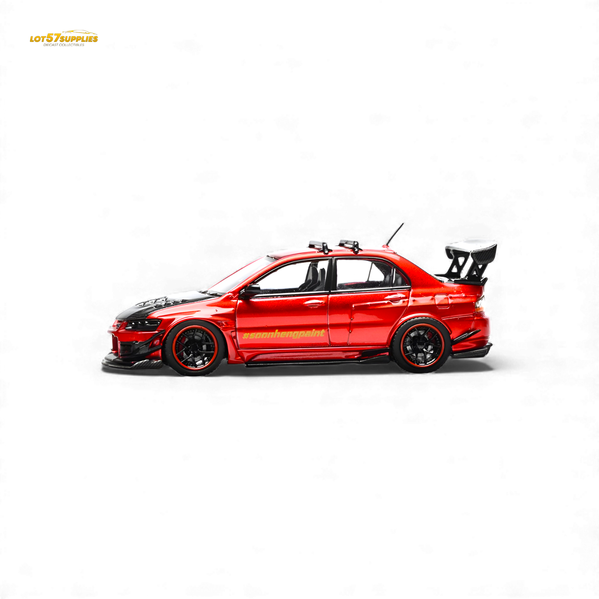 (Pre-Order) IHCM Mitsubishi Lancer Evo IX Metallic Red 1:64