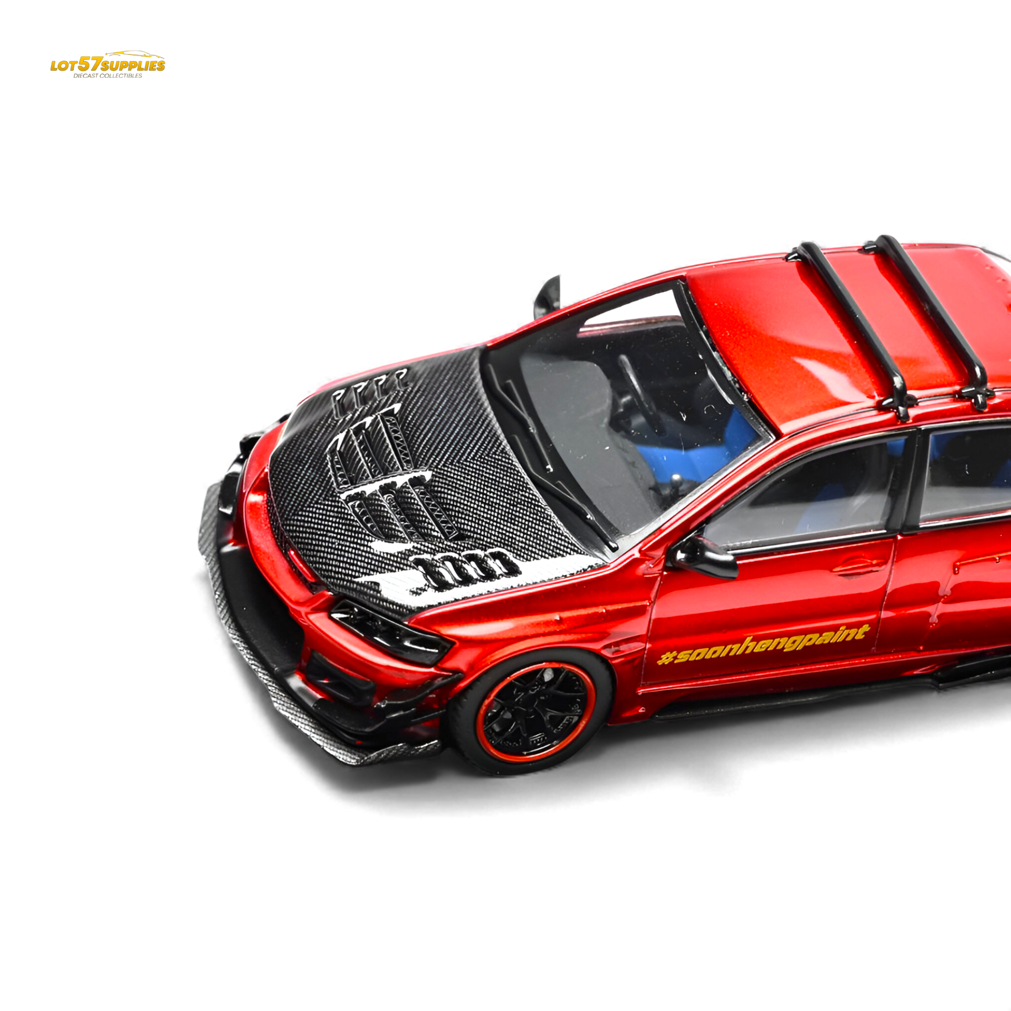 (Pre-Order) IHCM Mitsubishi Lancer Evo IX Metallic Red 1:64