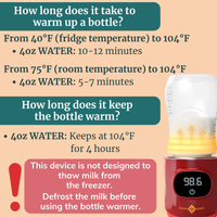 Portable Milk Warmer for Bottles - Simone
