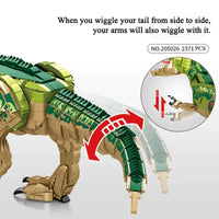 SEMBO BLOCK Tyrannosaurus Rex Dinosaur Building Blocks Toys - # BOT&G522510001 - BIG FRENCHIES