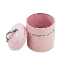 "I Love You So Much" Dog Treat Canister Gift Set – Pink & Blue - BIG FRENCHIES