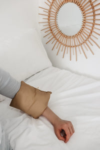 Clay Wipeable Cradle Arm Pillow - BIG FRENCHIES