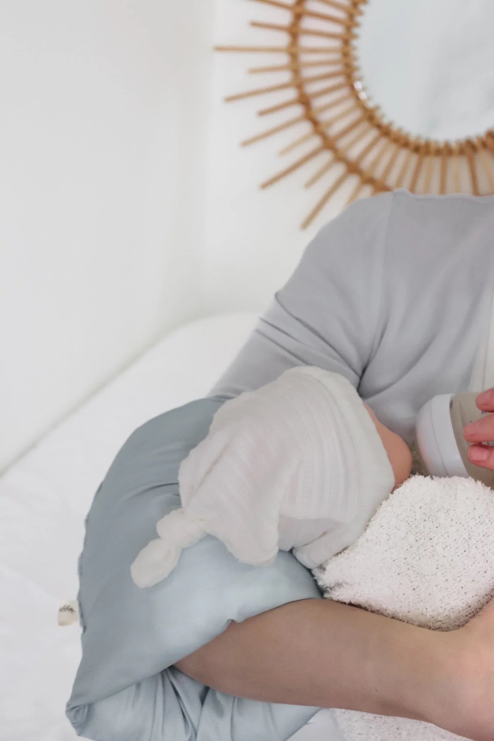 Lagoon Wipeable Cradle Arm Pillow - BIG FRENCHIES