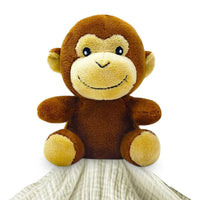 Me Lovey™ - Monkey Lovey Security Blanket - BIG FRENCHIES