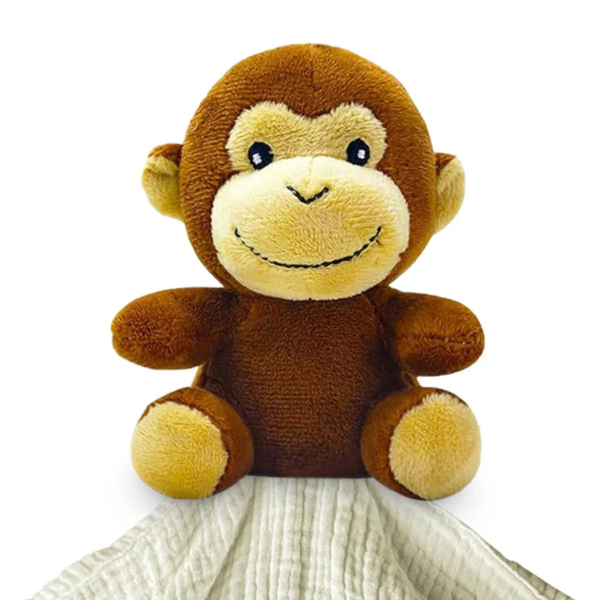 Me Lovey™ - Monkey Lovey Security Blanket - BIG FRENCHIES
