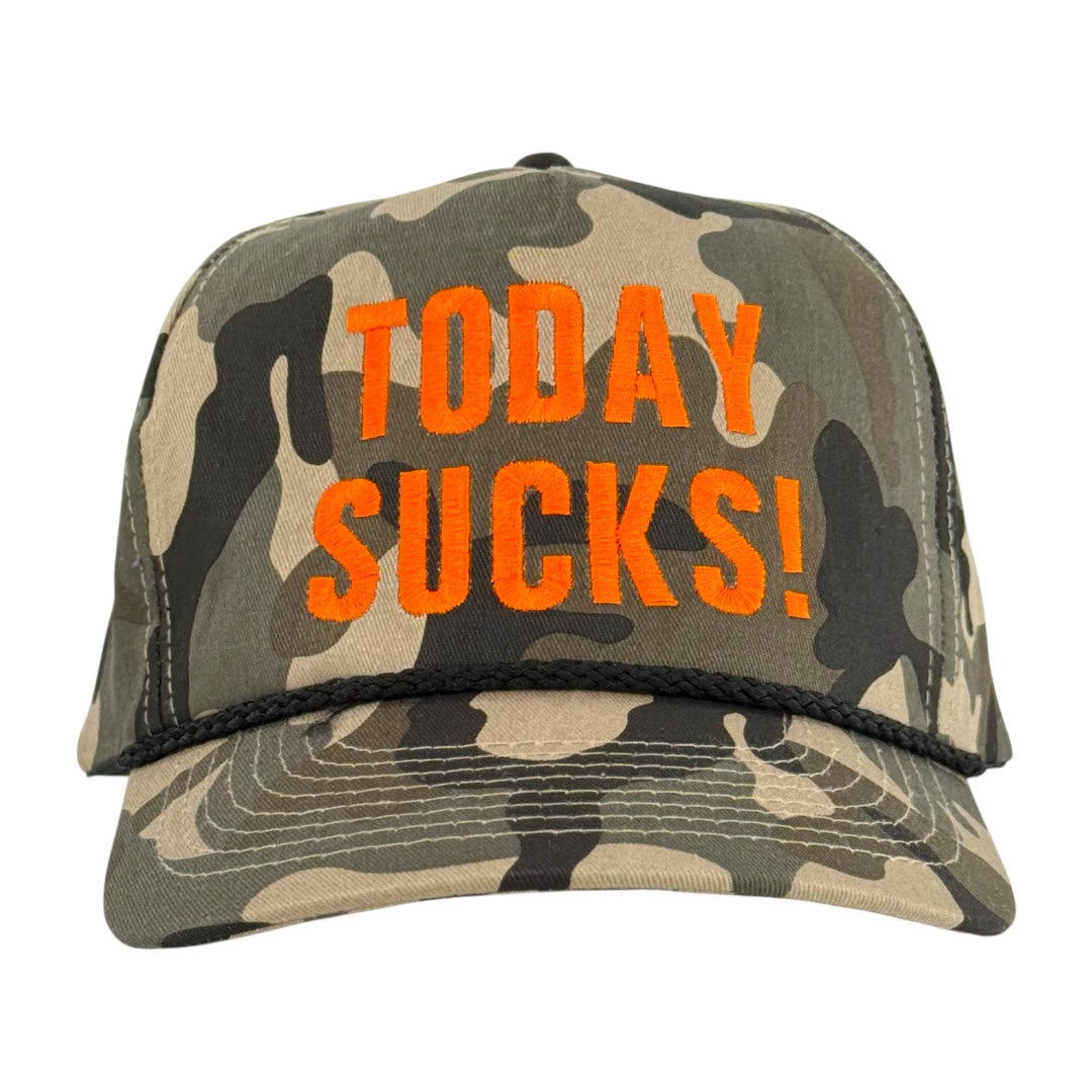 Today Sucks Custom Embroidered Hat