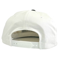 Raise Hell Outlaw Black/white snapback custom embroidered