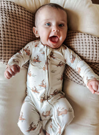 Cottontail Cruisers Modal Zippy Pajamas - BIG FRENCHIES