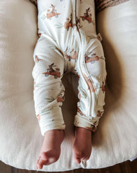 Cottontail Cruisers Modal Zippy Pajamas - BIG FRENCHIES