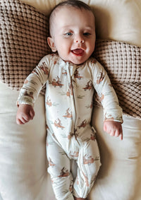 Cottontail Cruisers Modal Zippy Pajamas - BIG FRENCHIES