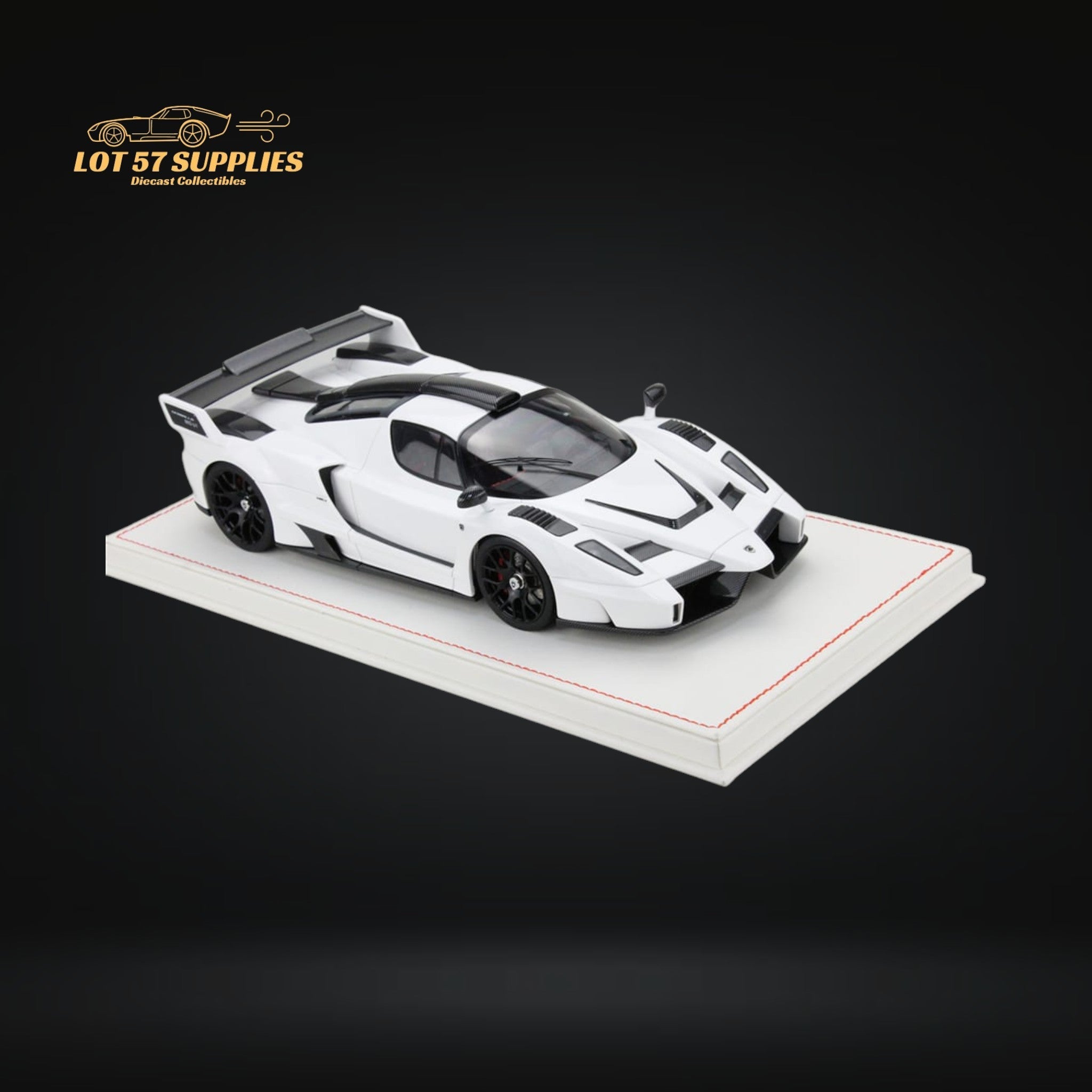 NA Enzo Gemballa MIG U1 Pearl White 1:18
