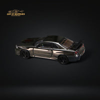 Street Weapon Skyline GT-R R34 V-SPEC-II Chrome 1:64