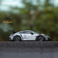 Minichamps Porsche 911 GT3 RS Raw Silver 1:64
