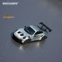 Minichamps Porsche 911 GT3 RS Raw Silver 1:64