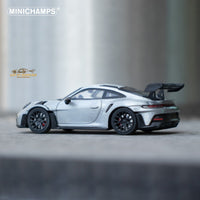 Minichamps Porsche 911 GT3 RS Raw Silver 1:64