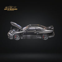Focal Horizon Nissan Skyline GT-R R33 Black 1:64