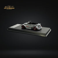 HKM Model VW Beetle Convertible Grey Shark Mouth 1:64