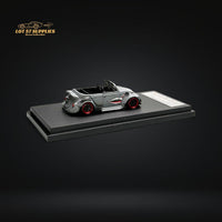 HKM Model VW Beetle Convertible Grey Shark Mouth 1:64