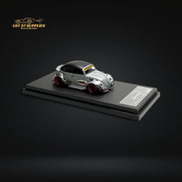 HKM Model VW Beetle Convertible Grey Shark Mouth 1:64
