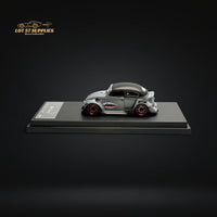 HKM Model VW Beetle Convertible Grey Shark Mouth 1:64