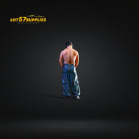 EHC Model Muscle Man Duo 1:64 Resin Figure Set