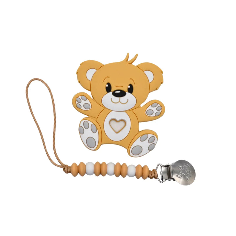 Bear Teether Set // Brown - BIG FRENCHIES