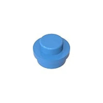 Medium Blue 4073 1x1 Round Plate Brick – Choose Quantity – LEGO® Compatible Bulk Lot - BIG FRENCHIES