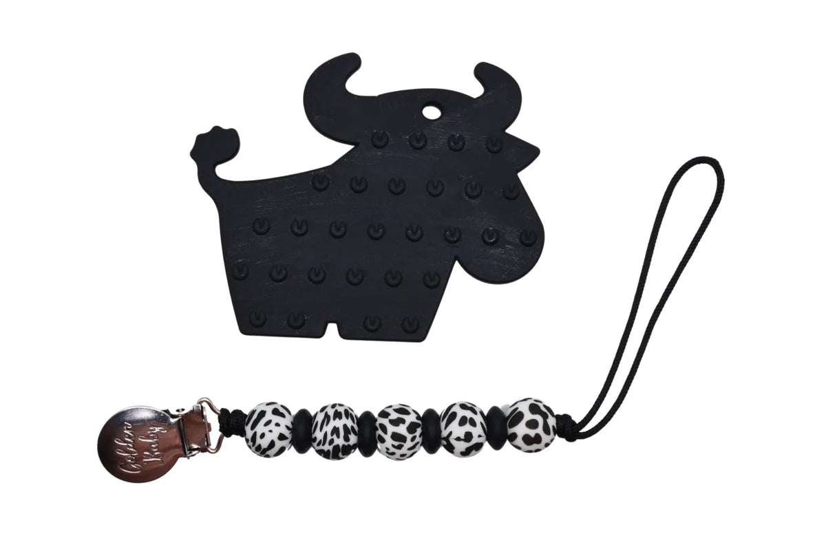 Longhorn Cow Teether Set - BIG FRENCHIES