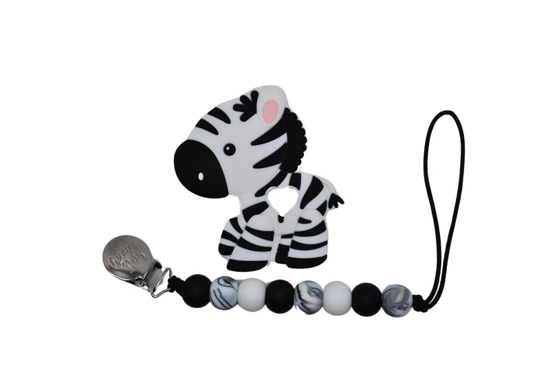 Zebra Teether Set - BIG FRENCHIES