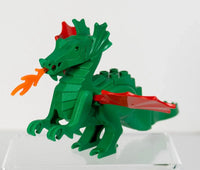 GREEN MEDIEVAL DRAGONS - BIG FRENCHIES