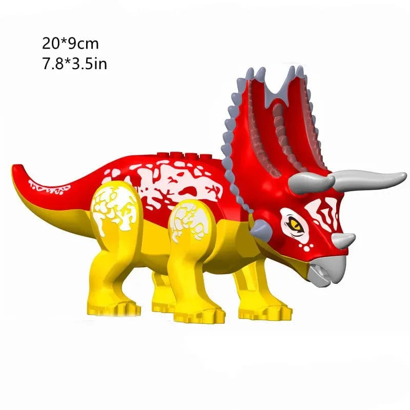 LARGE- YELLOW TRICERATOPS - BIG FRENCHIES