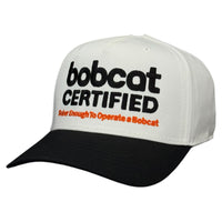 Bobcat Certified Hat Custom Embroidered