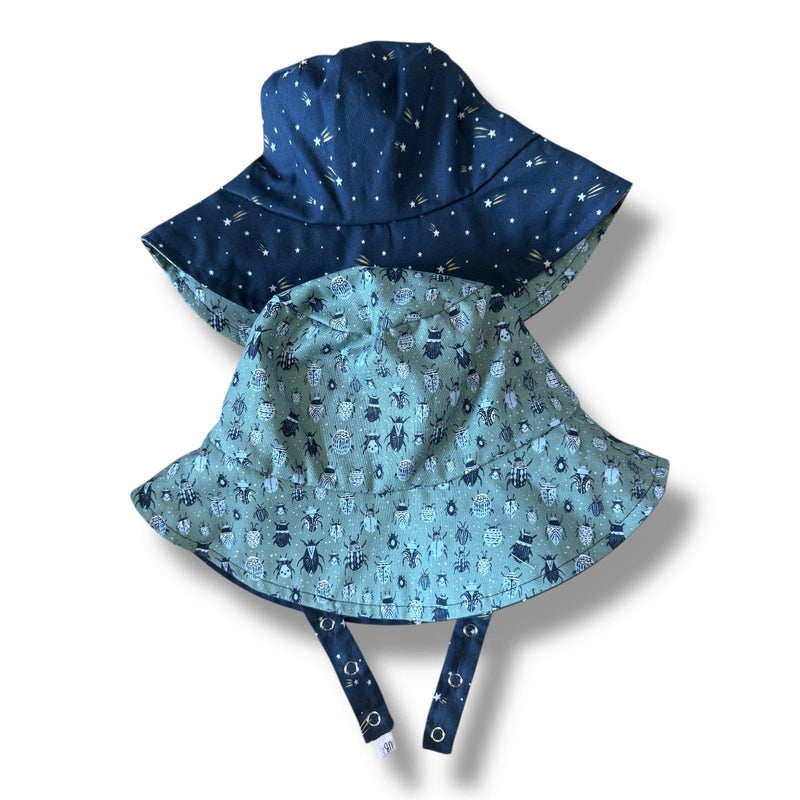 Bucket hat in Organic Scarab - BIG FRENCHIES