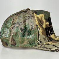 Milf Hunter Custom Embroidered Camo Mesh SnapBack Hat Cap