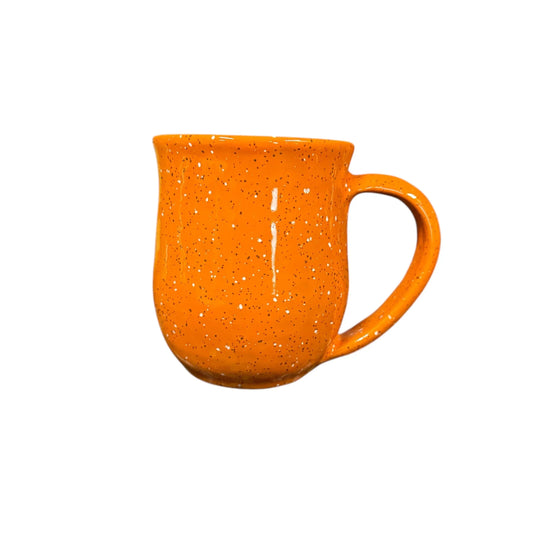 Handmade Mug - Speckled Orange A Peel - BIG FRENCHIES