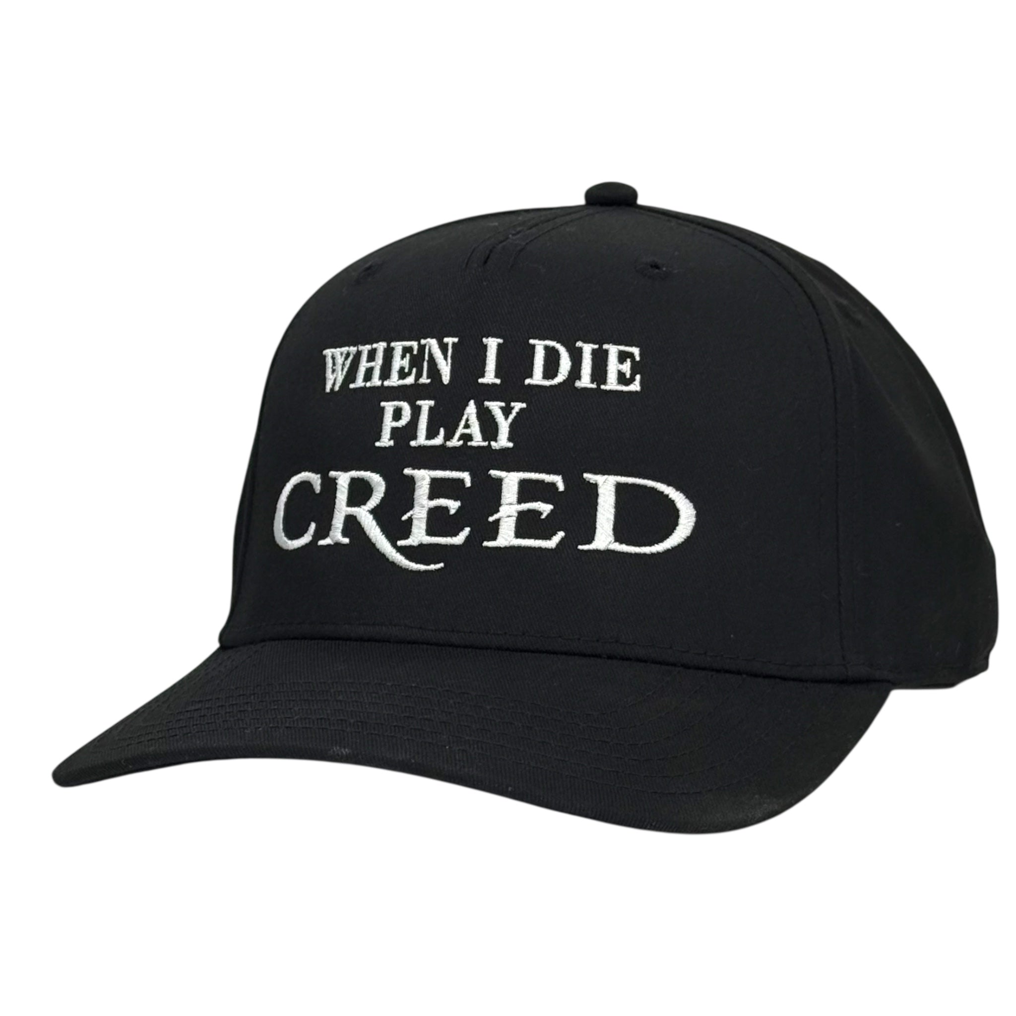 When I Die Play Hat Funny Custom Embroidered Dad Cap