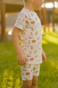 Beach Pawty 2pc Bamboo Pajamas - BIG FRENCHIES