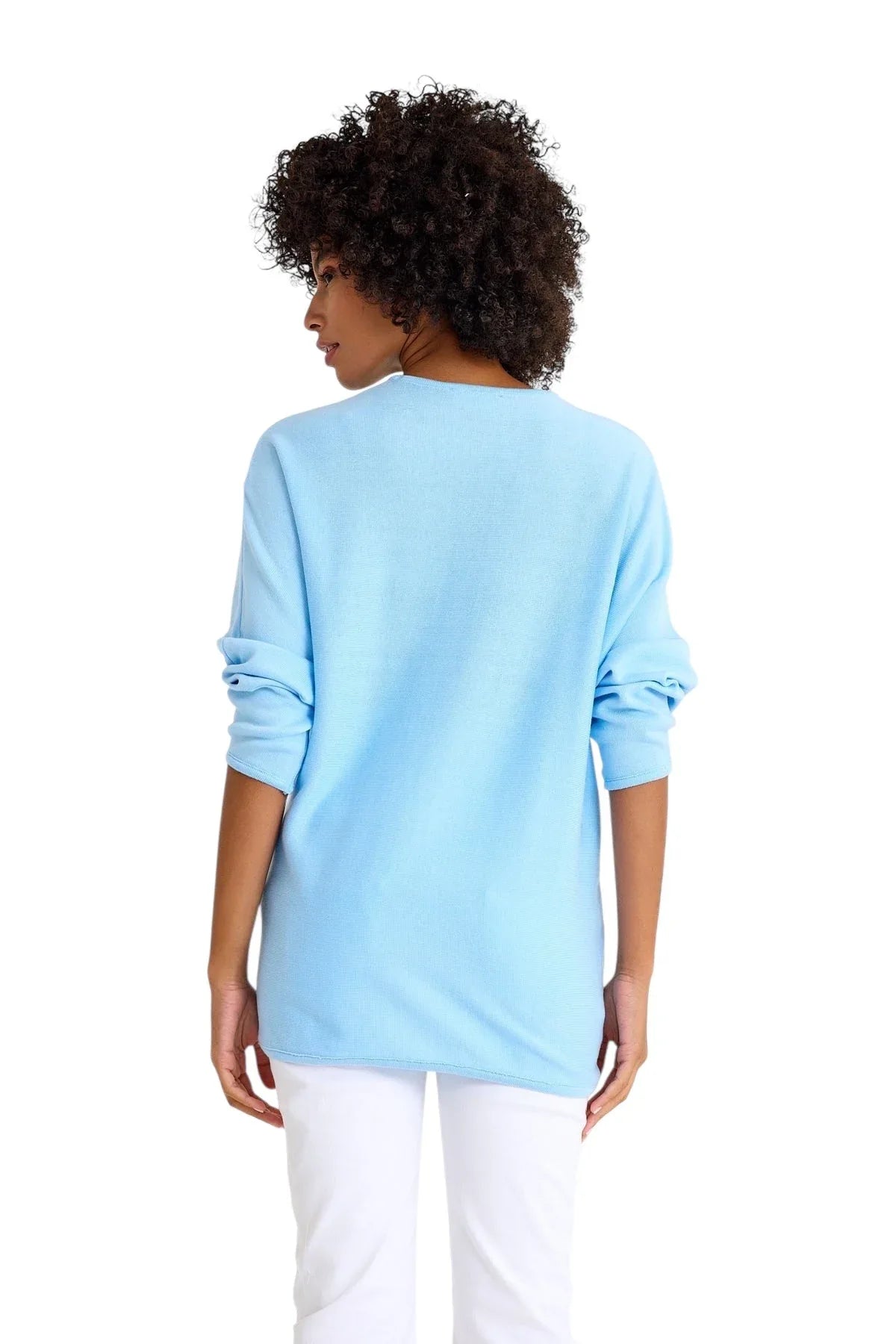 Let Loose Crossover Long Sleeve Maternity/Nursing Knit Top - BIG FRENCHIES