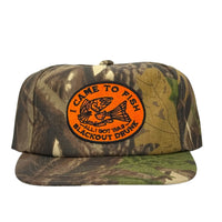 I Came to Fish Camo Hat Custom Embroidered