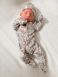 NEWBORN gone fishing sleeper Set - BIG FRENCHIES