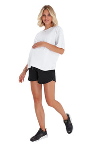 Relax Foldover Waistband Maternity Shorts - BIG FRENCHIES