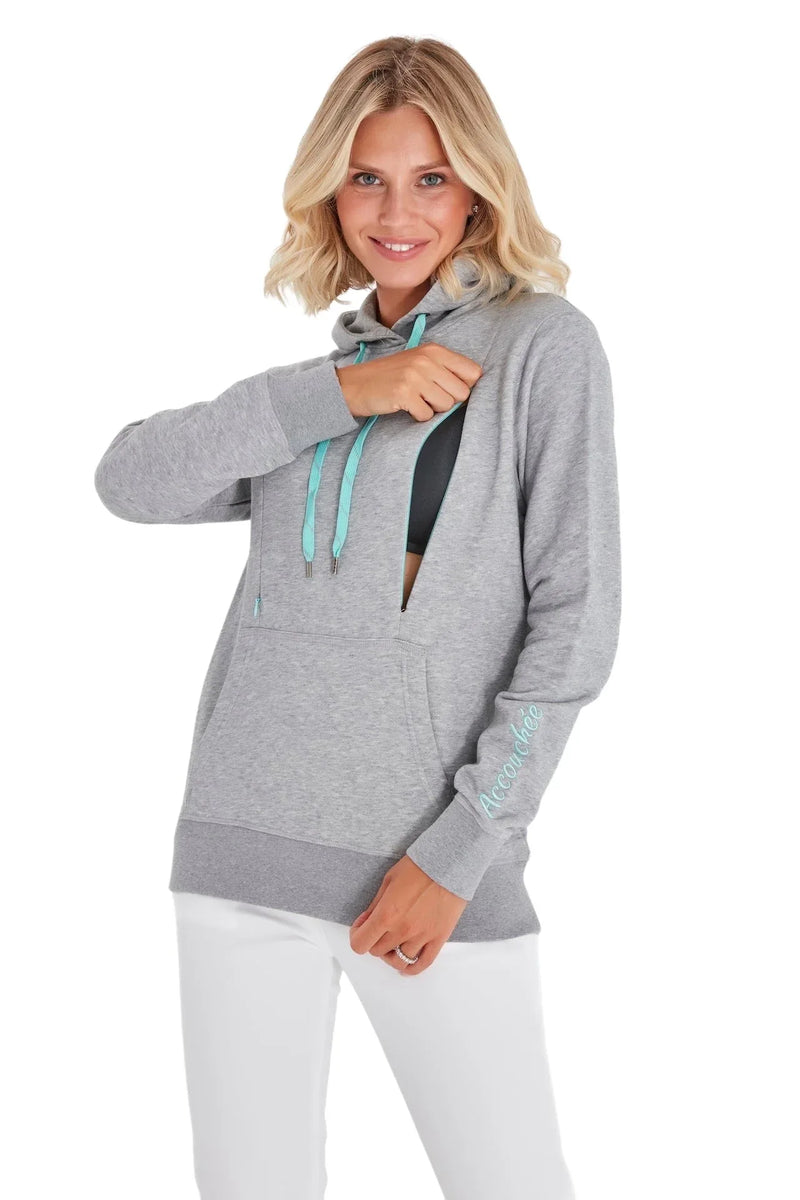 Iconic Maternity/Nursing Hoodie - BIG FRENCHIES