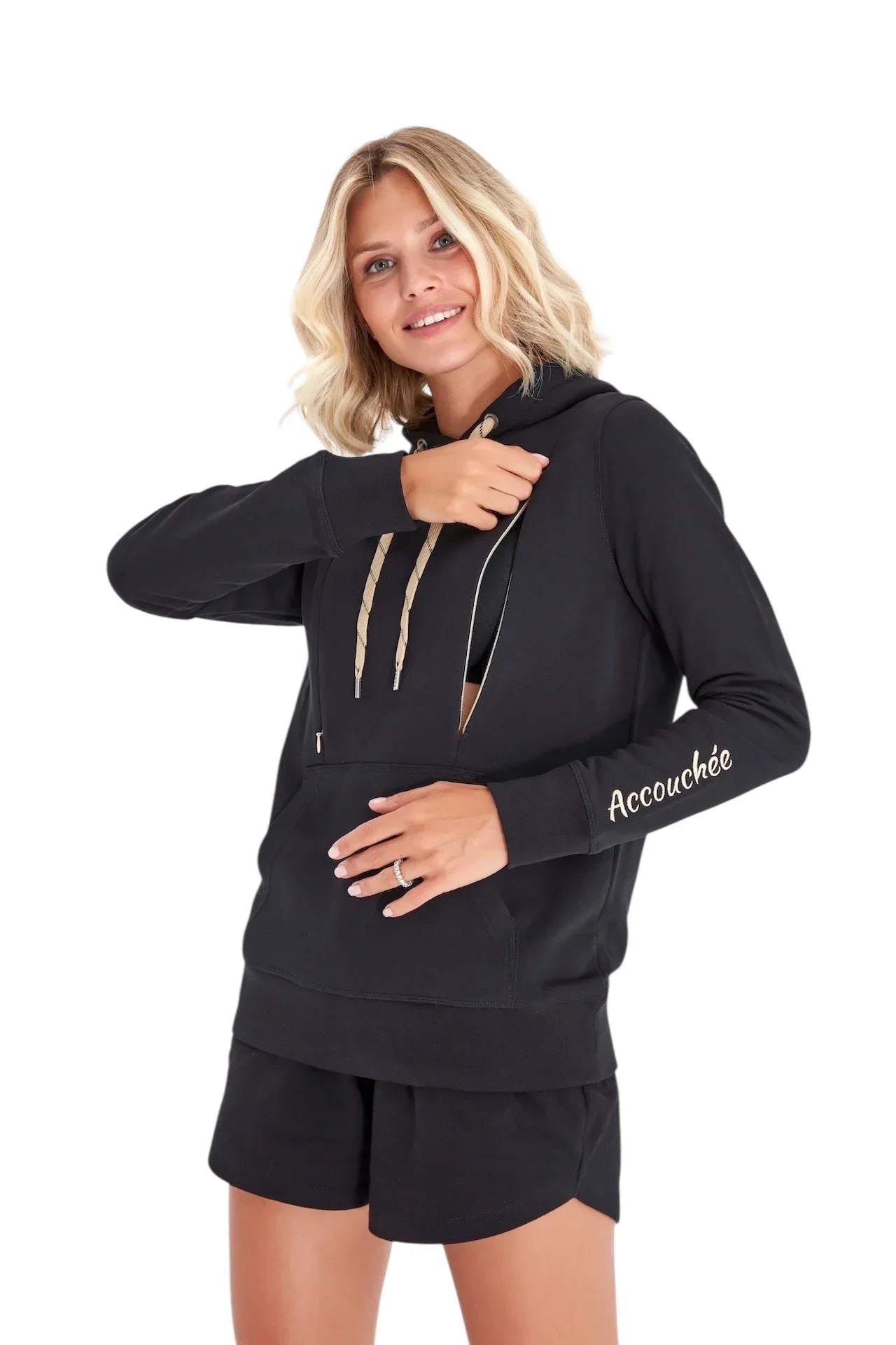 Iconic Maternity/Nursing Hoodie - BIG FRENCHIES