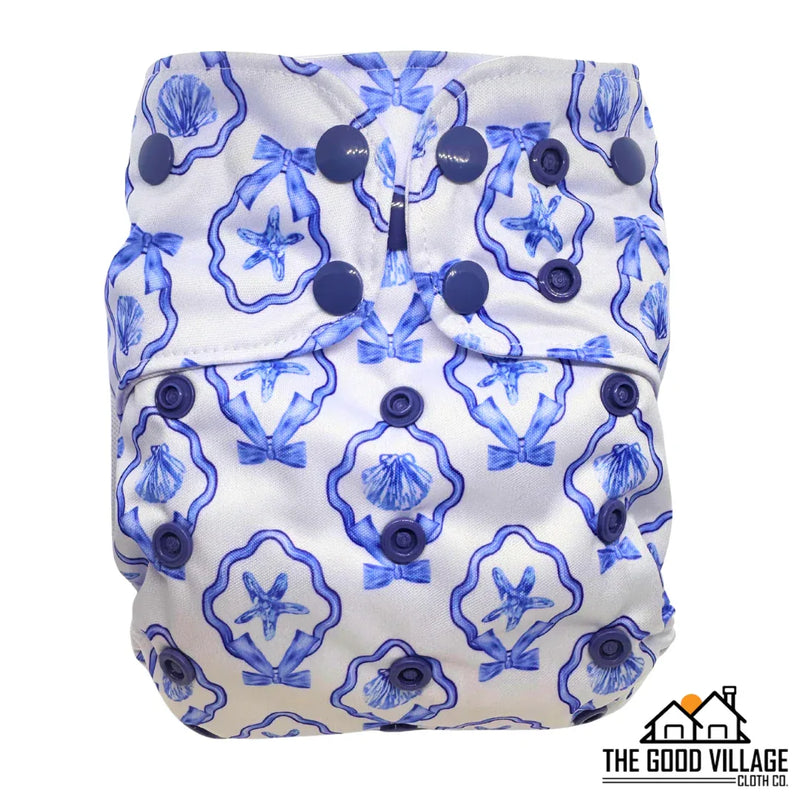 One Size Pocket Diaper | Sailor’s Keepsake - BIG FRENCHIES