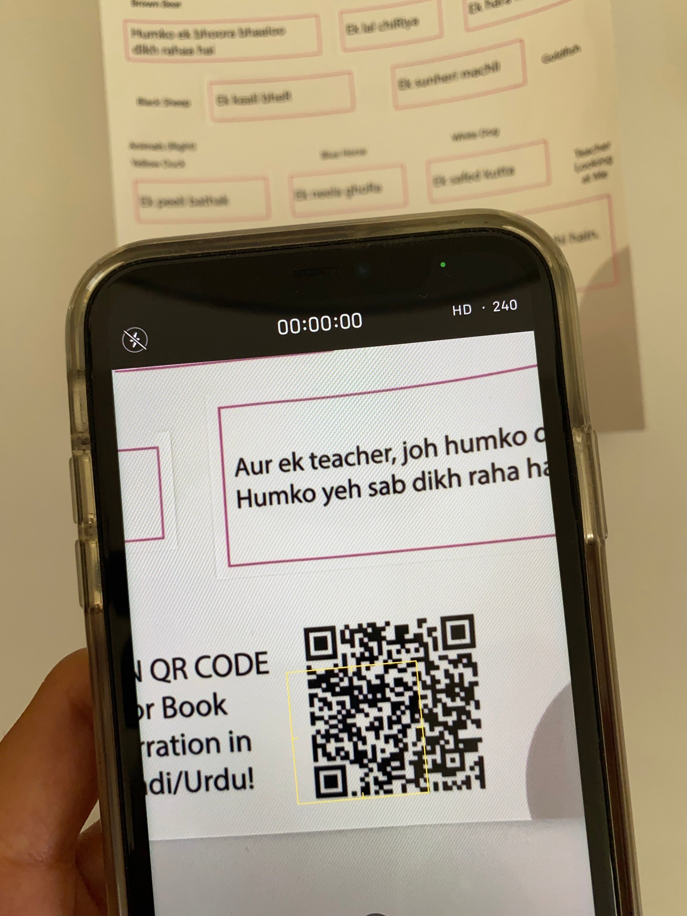 The Unofficial "Brown Bear, Brown Bear" Hindi Sticker Packet (With AUDIO) - BIG FRENCHIES