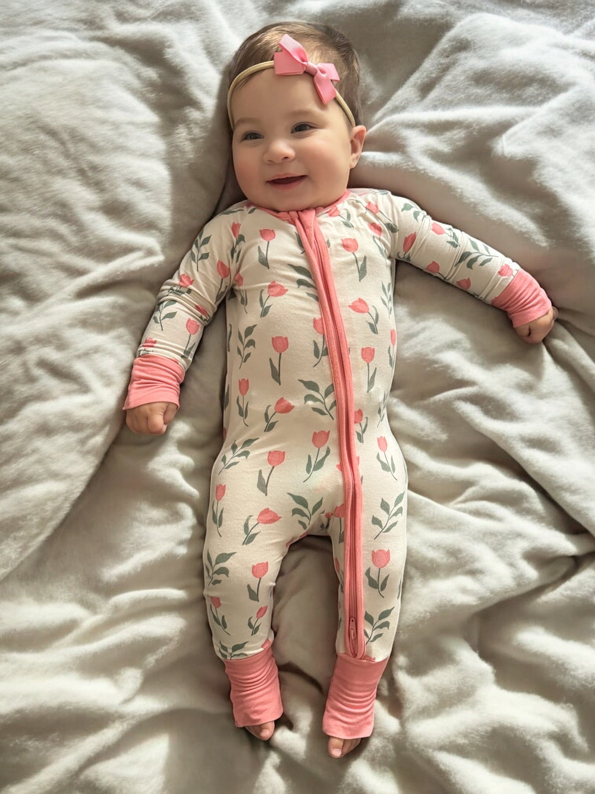 Tulip (Convertible Zip Footies) - BIG FRENCHIES