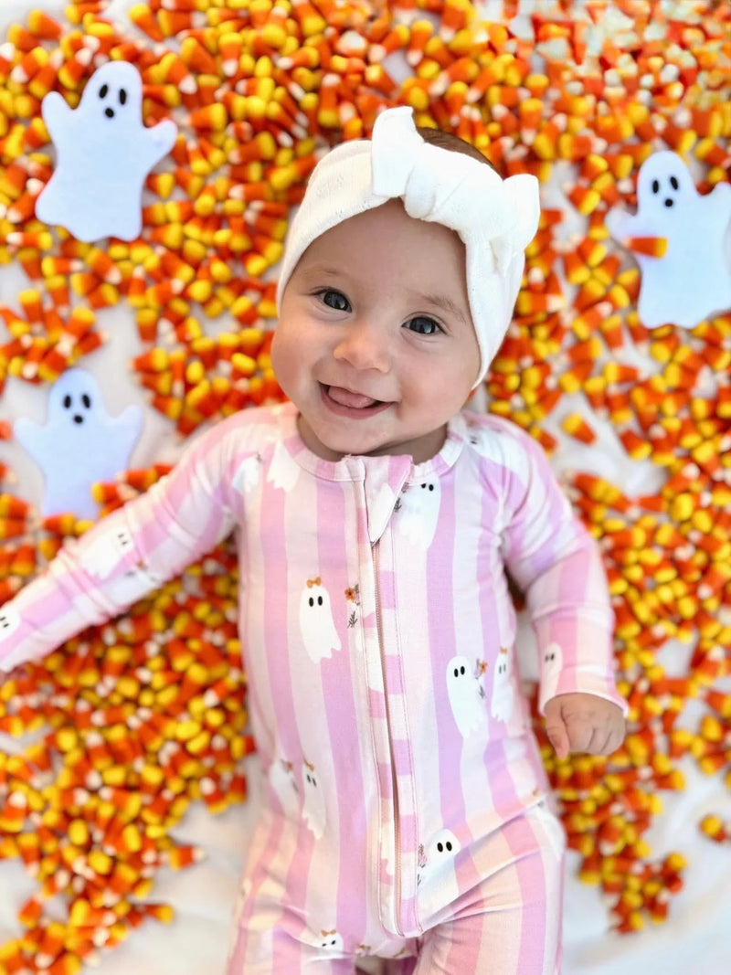 Be My Boo Halloween Bamboo Zippy Pajamas - BIG FRENCHIES